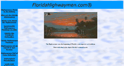 Desktop Screenshot of floridahighwaymen.com
